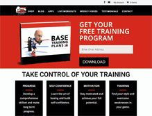 Tablet Screenshot of precisionstriking.com